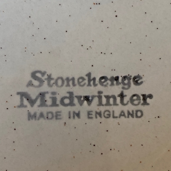 VTG I W.R. Midwinter, Ltd. I Stonehenge I Creation Pattern I Tea Saucers - Picture 6 of 16